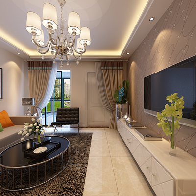 【南京】家裝設計 :小戶型變大空間 55?小戶裝修室內設計效果圖賞析